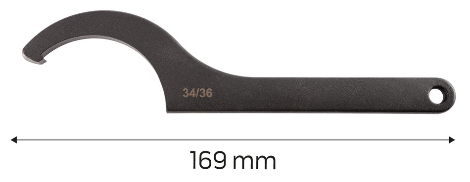 Hákový kľúč, veľkosť 34-36 mm od NEO TOOLS nájdeš na naravis.sk