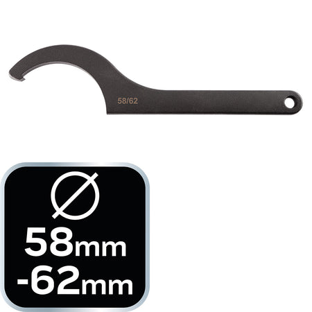 Hákový kľúč, veľkosť 58-62 mm od NEO TOOLS nájdeš na naravis.sk