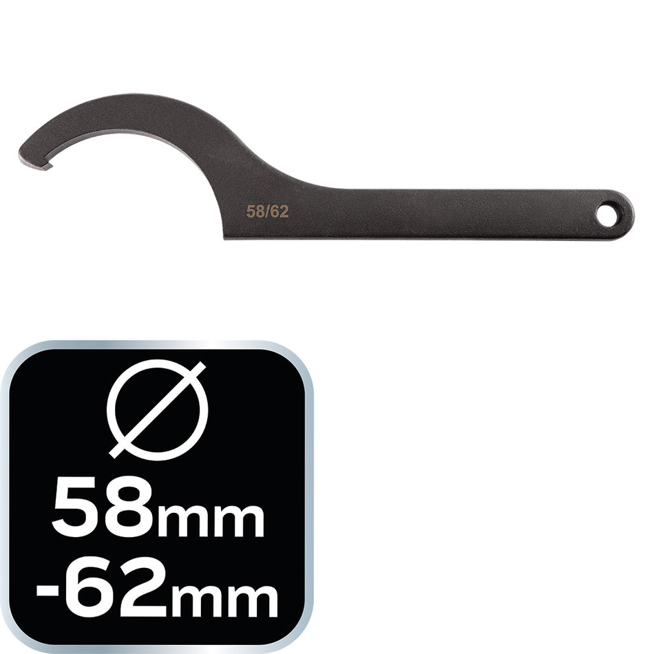 Hákový kľúč, veľkosť 58-62 mm od NEO TOOLS nájdeš na naravis.sk