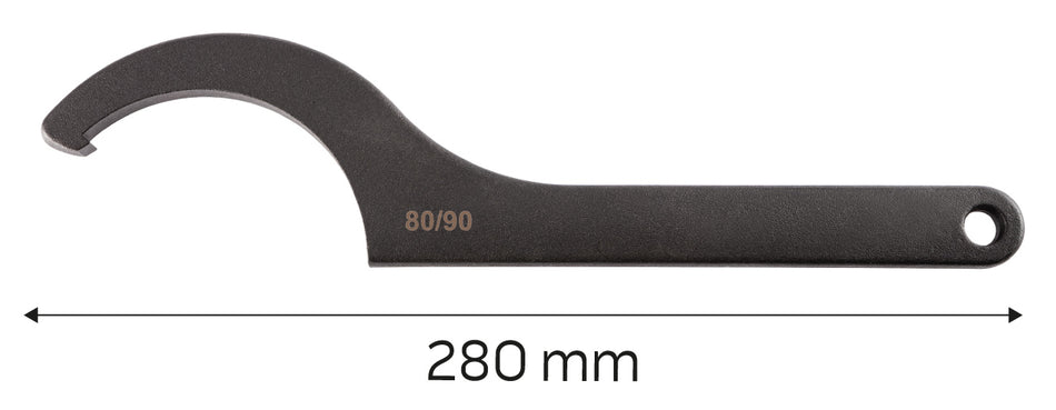 Hákový kľúč, veľkosť 80-90 mm od NEO TOOLS nájdeš na naravis.sk