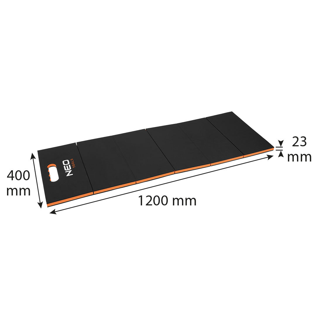 Skladacia podložka pod auto, 1200 x 400 x 23 mm; 3 vrstvy od NEO TOOLS nájdeš na naravis.sk