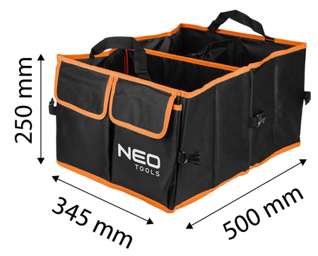 Skladací organizér do kufra auta od NEO TOOLS nájdeš na naravis.sk