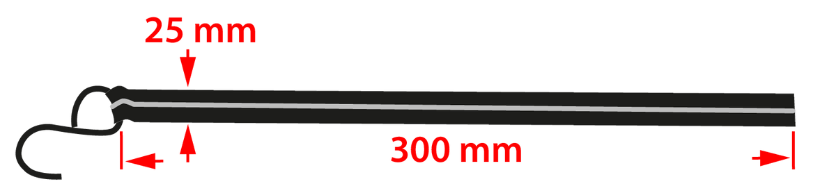 Upevňovací popruh s račňou 25 mm x 3 m, odolnosť 260 kg PP od NEO TOOLS nájdeš na naravis.sk