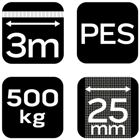 Uväzovací popruh s račňou 25 mm x 3 m, odolný voči 500 kg PES od NEO TOOLS nájdeš na naravis.sk