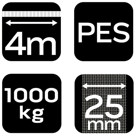 Uväzovací popruh s račňou 25 mm x 4 m, odolný voči 1000 kg PES od NEO TOOLS nájdeš na naravis.sk