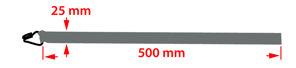 Uväzovací popruh s račňou 25 mm x 5 m, odolný voči 1000 kg PES od NEO TOOLS nájdeš na naravis.sk