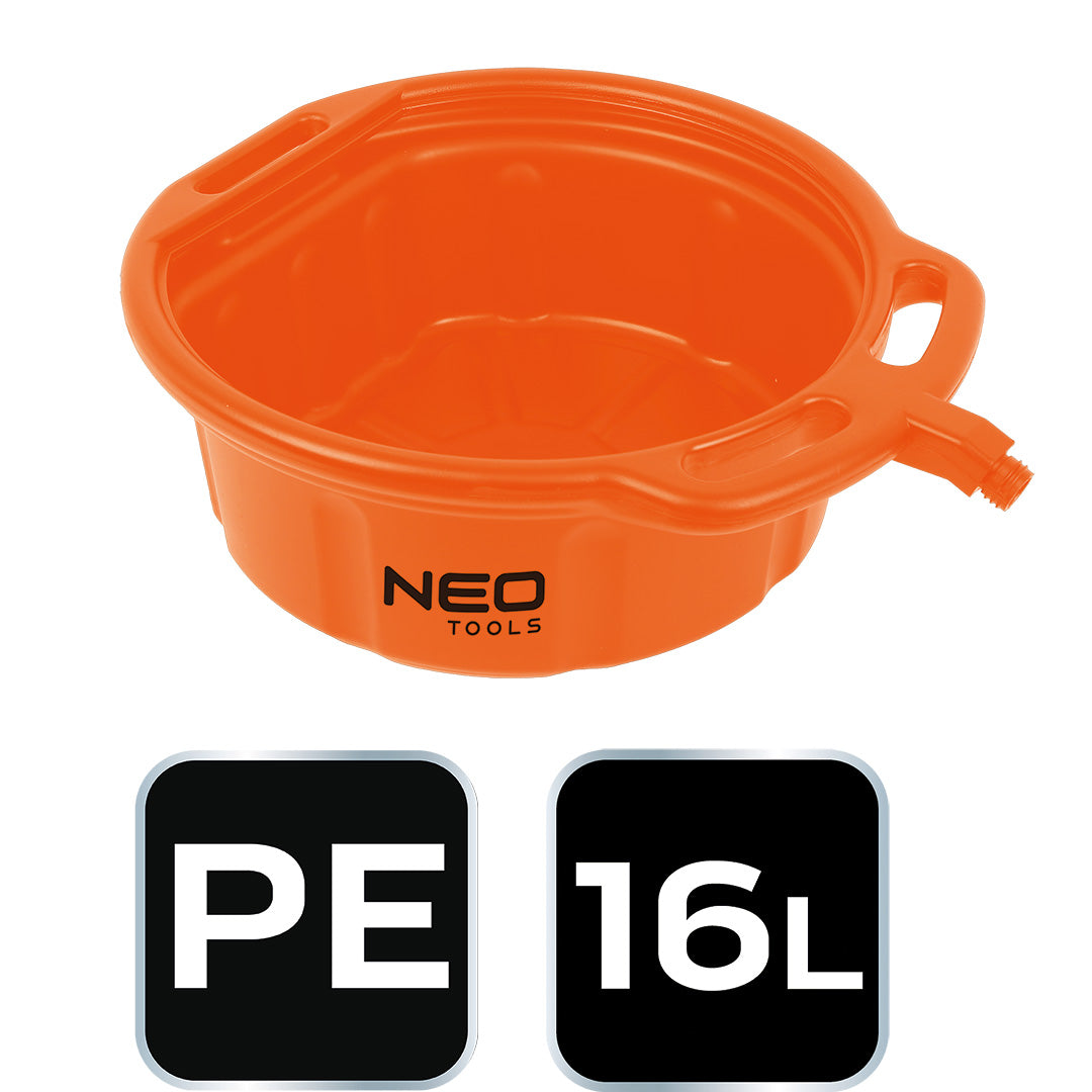 Olej, chladiaca vaňa 16l od NEO TOOLS nájdeš na naravis.sk