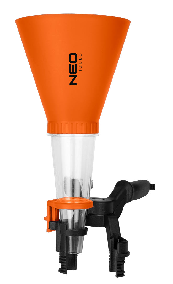 Univerzálny lievik 125 mm, s montážnou konzolou od NEO TOOLS nájdeš na naravis.sk