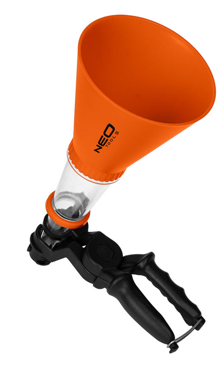 Univerzálny lievik 125 mm, s montážnou konzolou od NEO TOOLS nájdeš na naravis.sk