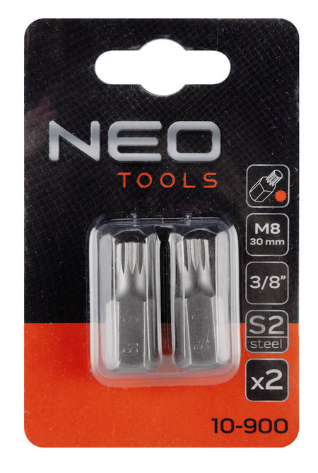 Koncovka Spline M8 x 30 mm, S2 x 2 ks. od NEO TOOLS nájdeš na naravis.sk