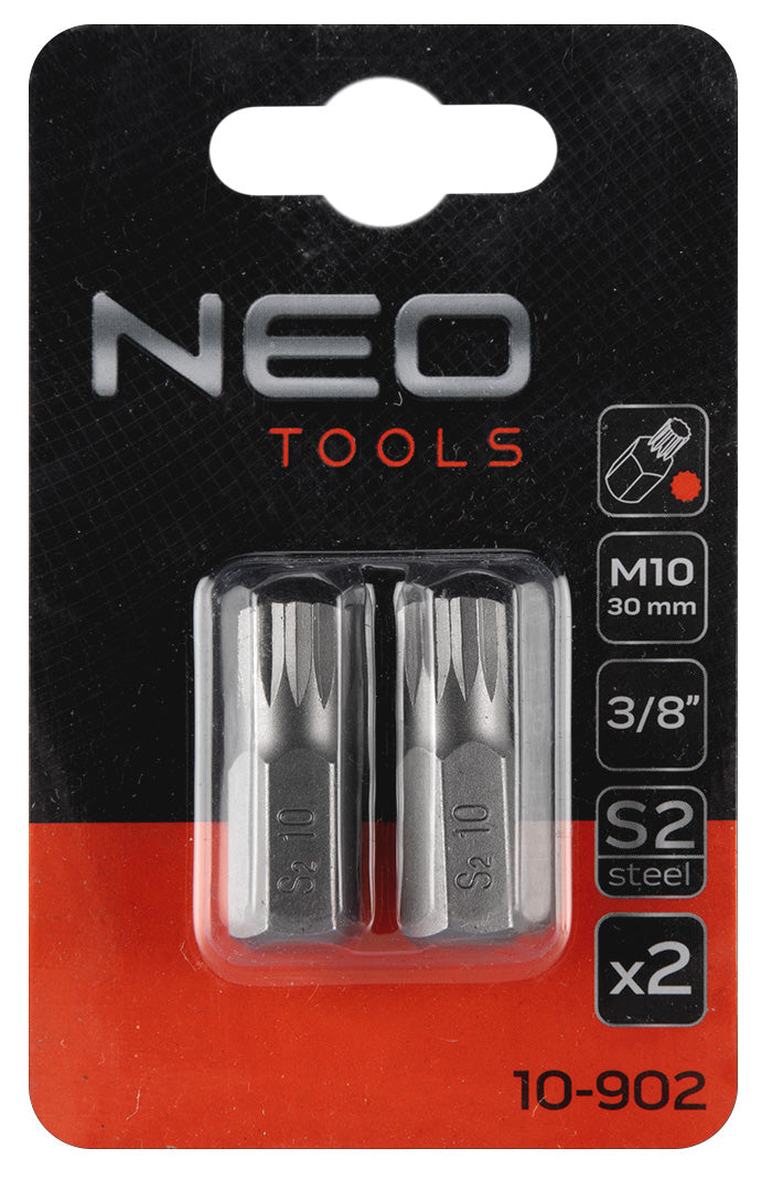 Koncovka Spline M10 x 30 mm, S2 x 2 ks. od NEO TOOLS nájdeš na naravis.sk