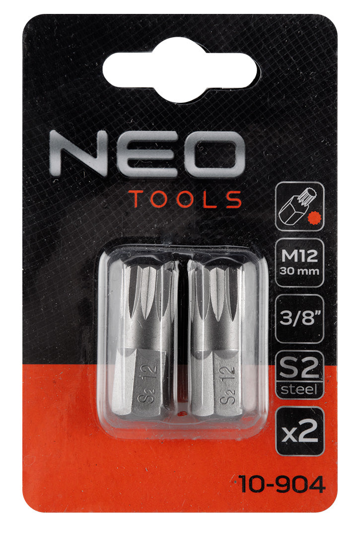 Koncovka Spline M12 x 30 mm, S2 x 2 ks. od NEO TOOLS nájdeš na naravis.sk