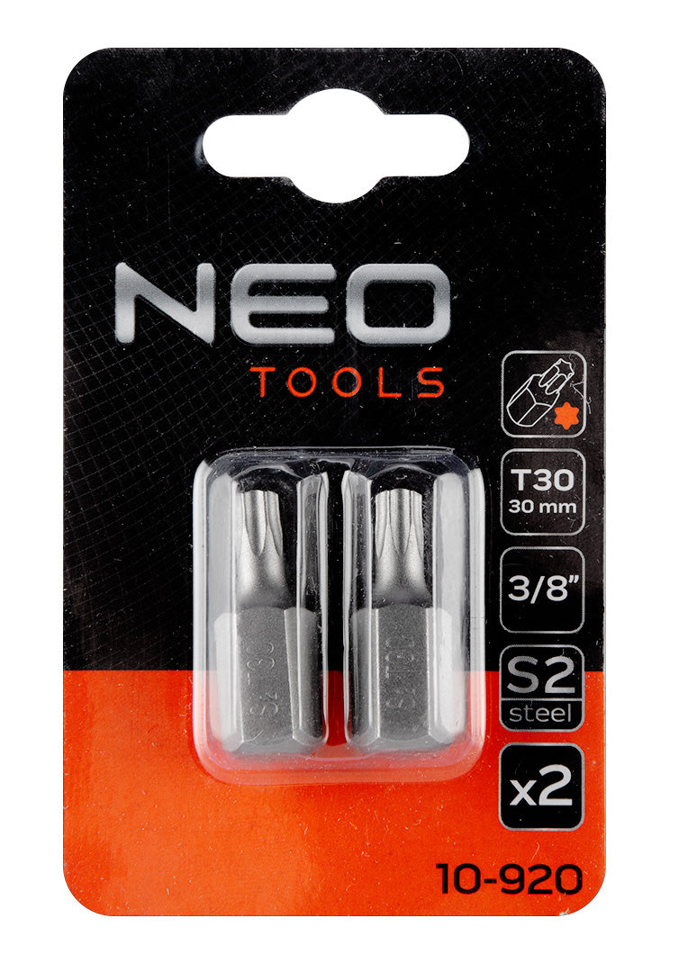 Koncovka TORX T30 x 30 mm, S2 x 2 ks. od NEO TOOLS nájdeš na naravis.sk