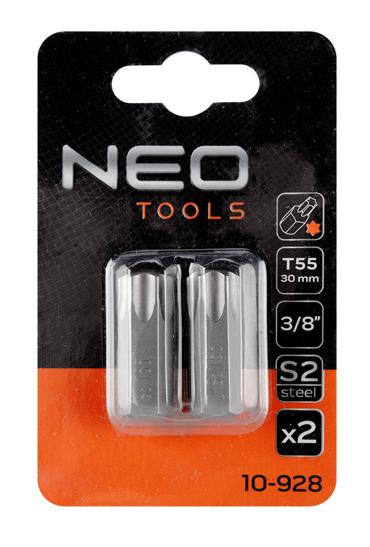 Koncovka TORX T55 x 30 mm, S2 x 2 ks. od NEO TOOLS nájdeš na naravis.sk