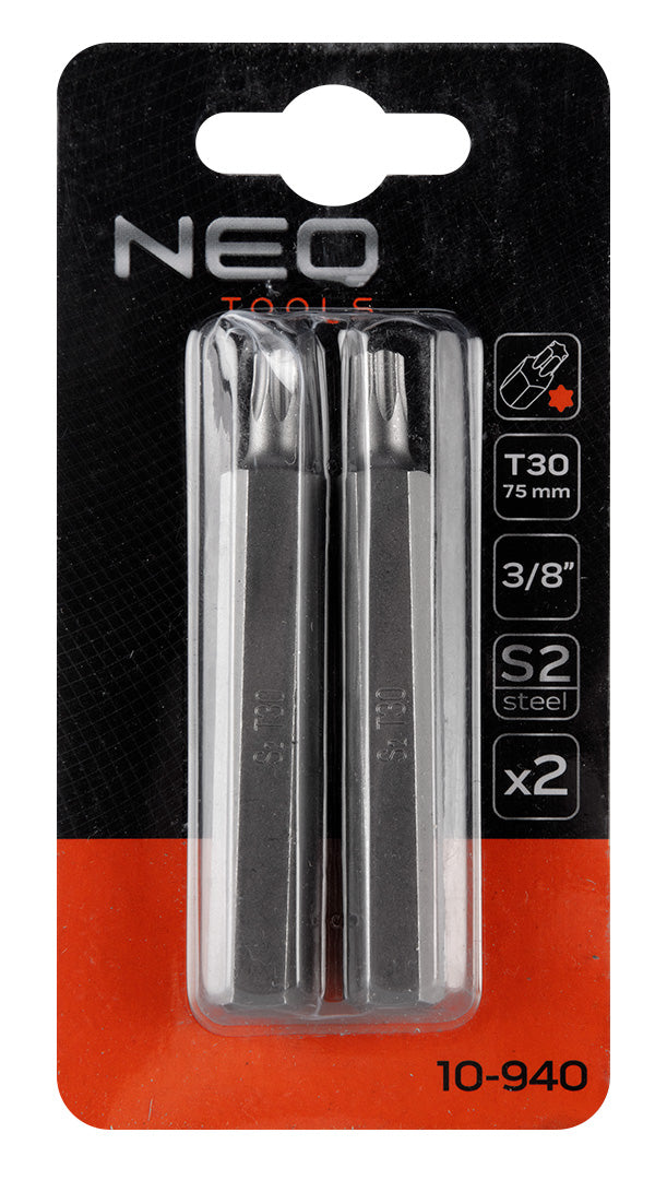 Koncovka TORX T30 x 75 mm, S2 x 2 ks. od NEO TOOLS nájdeš na naravis.sk