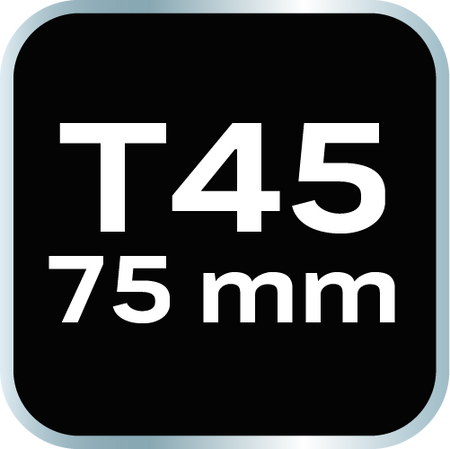 Koncovka TORX T45 x 75 mm, S2 x 2 ks. od NEO TOOLS nájdeš na naravis.sk