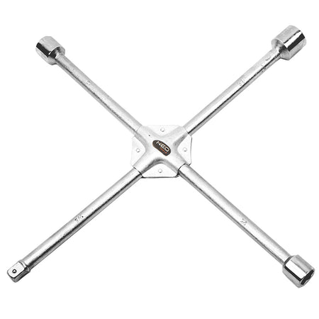 Kľúč na kolesá, krížový spevnený, 17 x 19 x 22 x 1/2" mm od NEO TOOLS nájdeš na naravis.sk