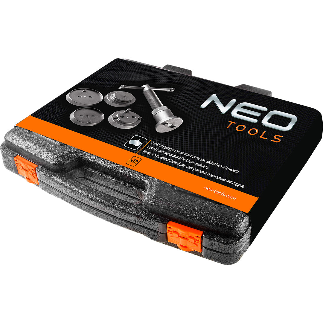 Súprava na montáž kotúčových bŕzd 12 ks od NEO TOOLS nájdeš na naravis.sk