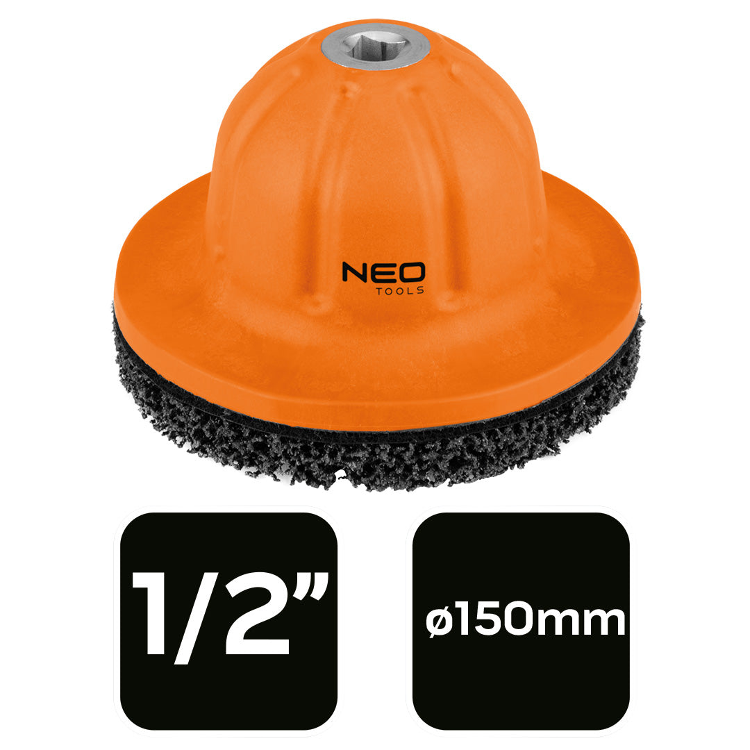 Kotúč na čistenie nábojov, 150 mm, 1/2" pohon od NEO TOOLS nájdeš na naravis.sk