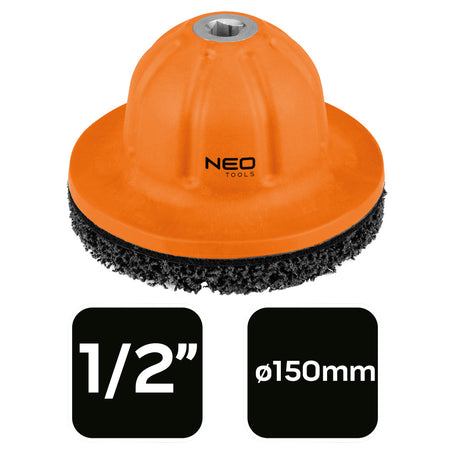 Kotúč na čistenie nábojov, 150 mm, 1/2" pohon od NEO TOOLS nájdeš na naravis.sk