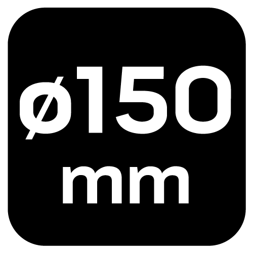 Kotúč na čistenie nábojov, 150 mm, 1/2" pohon od NEO TOOLS nájdeš na naravis.sk