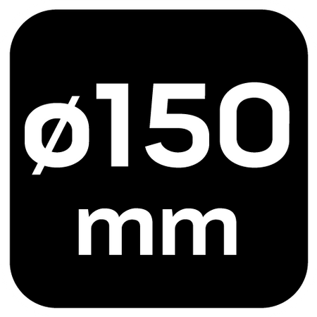 Kotúč na čistenie nábojov, 150 mm, 1/2" pohon od NEO TOOLS nájdeš na naravis.sk