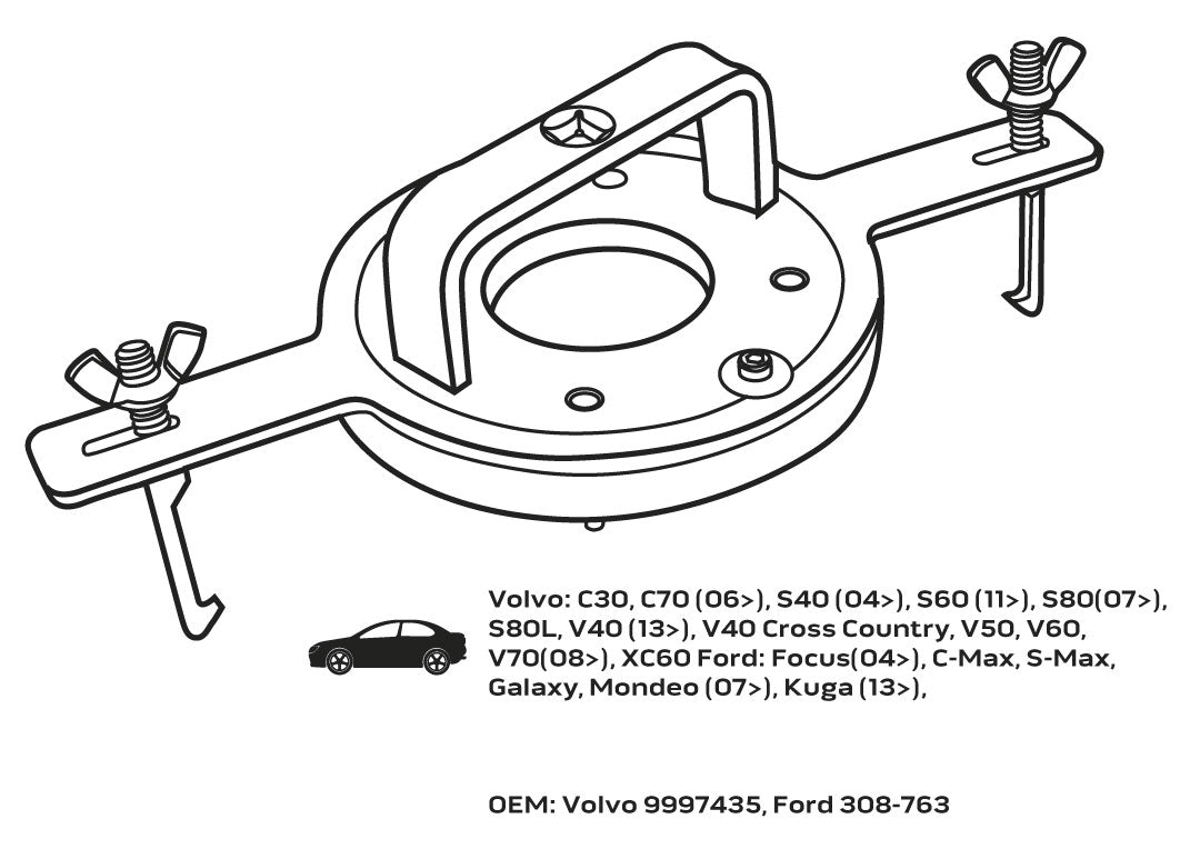 Sťahovák pre spojky DCT - Ford/Volvo od NEO TOOLS nájdeš na naravis.sk