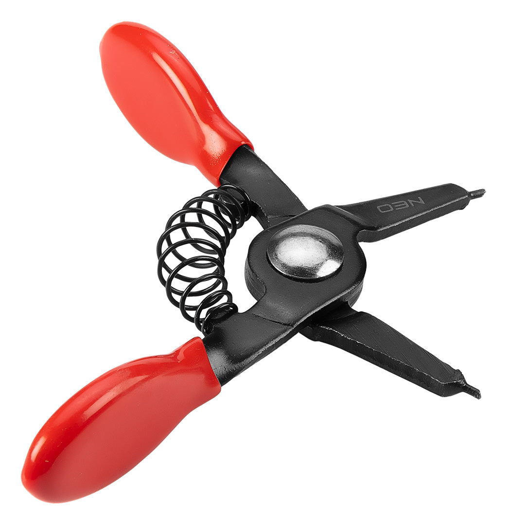 Súprava mini klieští na poistné krúžky od NEO TOOLS nájdeš na naravis.sk