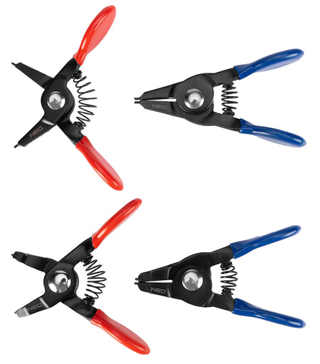 Súprava mini klieští na poistné krúžky od NEO TOOLS nájdeš na naravis.sk