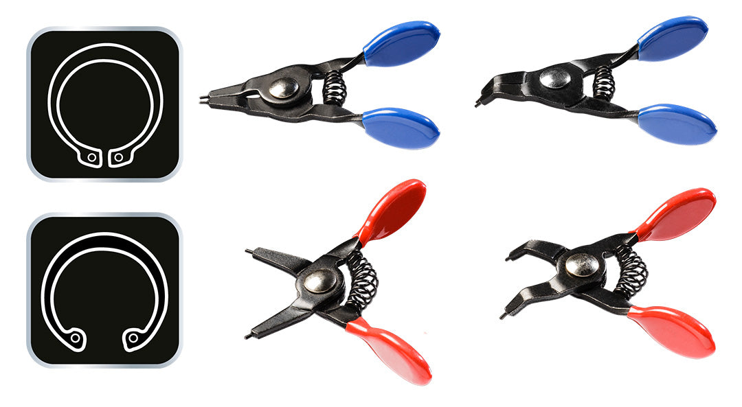 Súprava mini klieští na poistné krúžky od NEO TOOLS nájdeš na naravis.sk