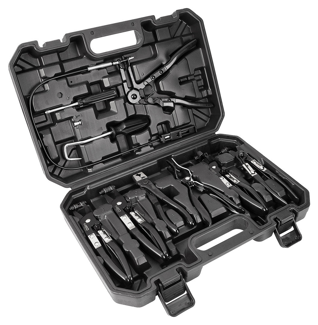 Kliešte na hadicové spony 9 ks od NEO TOOLS nájdeš na naravis.sk