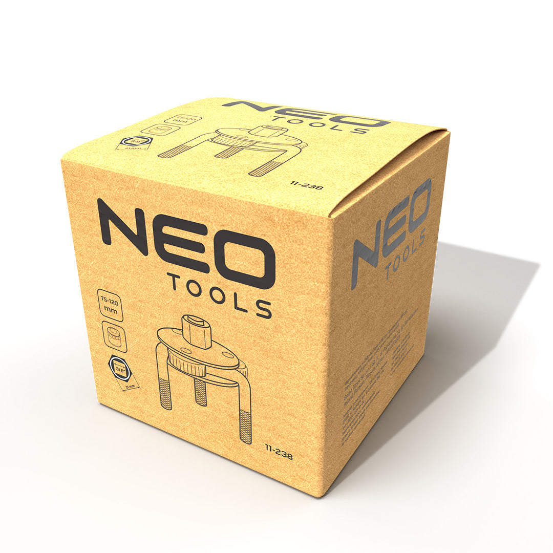 Kľúč na olejový filter (75-120 mm) od NEO TOOLS nájdeš na naravis.sk