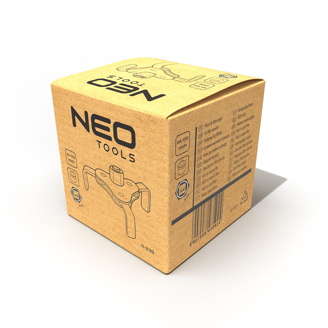 Kľúč na olejový filter (64-100mm) od NEO TOOLS nájdeš na naravis.sk