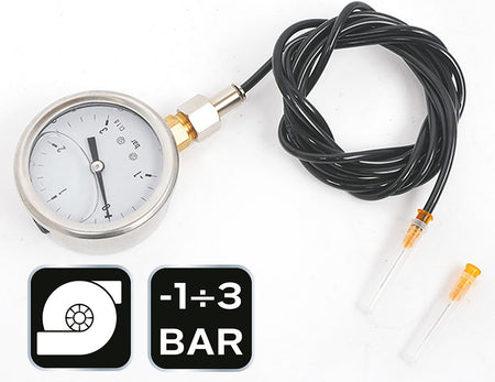 Tester tlaku turbodúchadla (1 - 3 bar) od NEO TOOLS nájdeš na naravis.sk