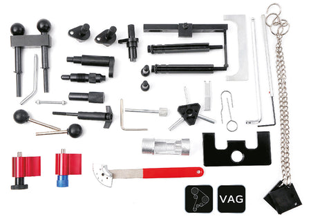 Súprava blokád rozvodov pre benzínové a dieselové motory VAG od NEO TOOLS nájdeš na naravis.sk