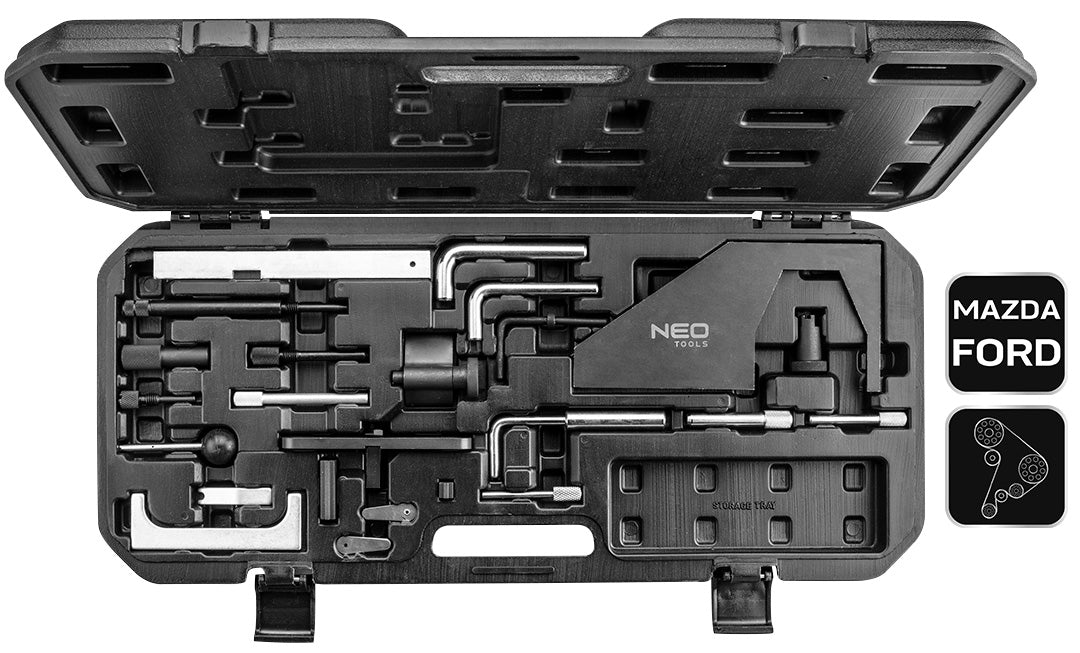 Súprava blokád rozvodov pre benzínové a dieselové motory Mazda/Ford od NEO TOOLS nájdeš na naravis.sk