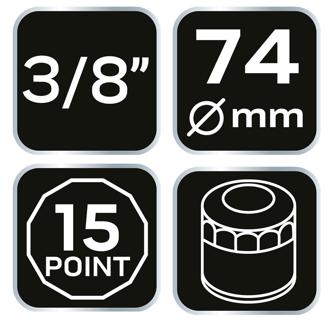Adaptér olejového filtra 74 mm, 15 anglena od NEO TOOLS nájdeš na naravis.sk