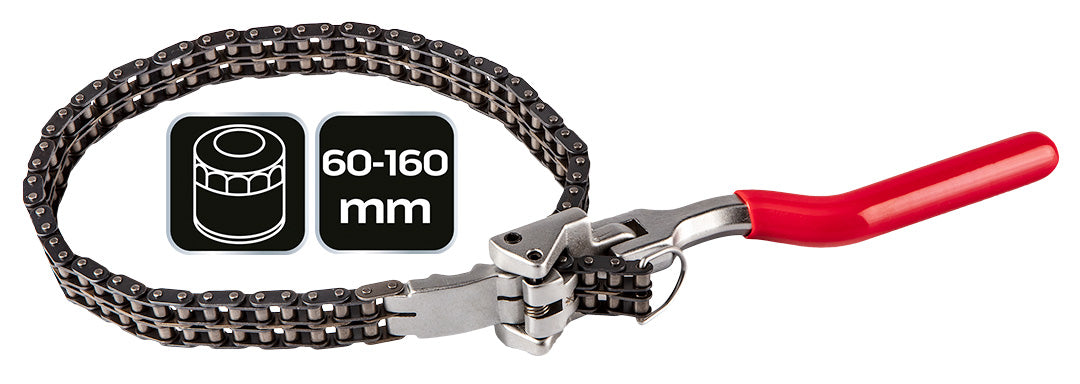 Otvorený kľúč na reťaze 60 - 160 mm od NEO TOOLS nájdeš na naravis.sk