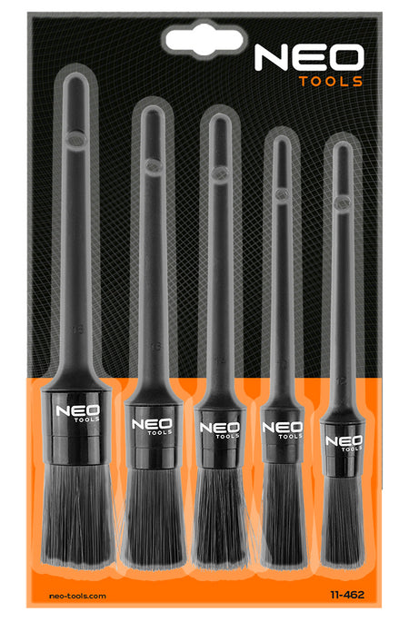 Sada detailných štetcov 5 ks. od NEO TOOLS nájdeš na naravis.sk