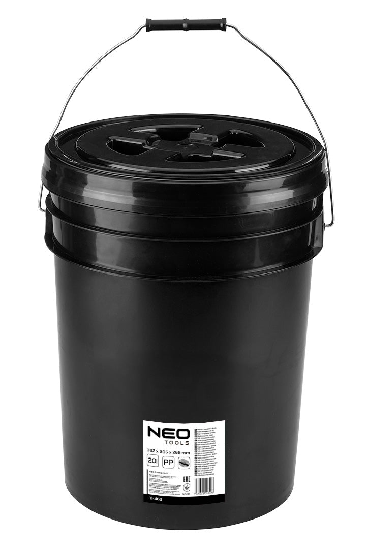 Vedro s oddeľovačom a uzáverom od NEO TOOLS nájdeš na naravis.sk