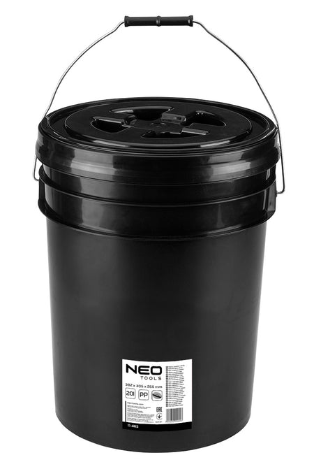 Vedro s oddeľovačom a uzáverom od NEO TOOLS nájdeš na naravis.sk