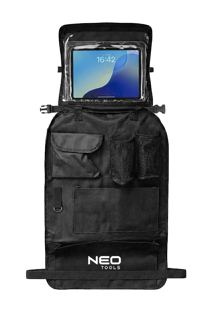 Organizér na tablety na zadnom sedadle od NEO TOOLS nájdeš na naravis.sk