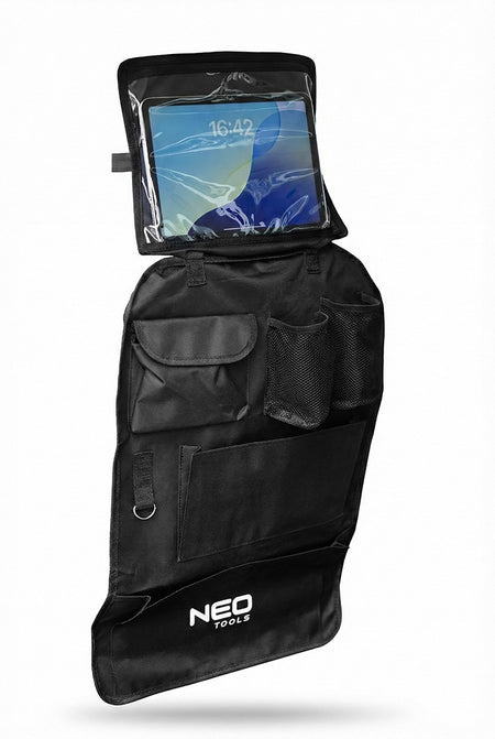 Organizér na tablety na zadnom sedadle od NEO TOOLS nájdeš na naravis.sk