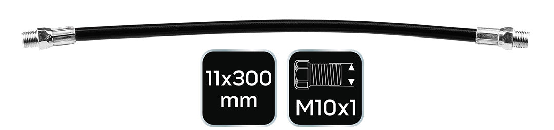 Gumové hadice 11x300mm od NEO TOOLS nájdeš na naravis.sk