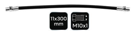 Gumové hadice 11x300mm od NEO TOOLS nájdeš na naravis.sk