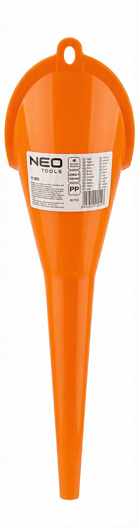 Lievik s dlhým hrdlom 450 mm od NEO TOOLS nájdeš na naravis.sk