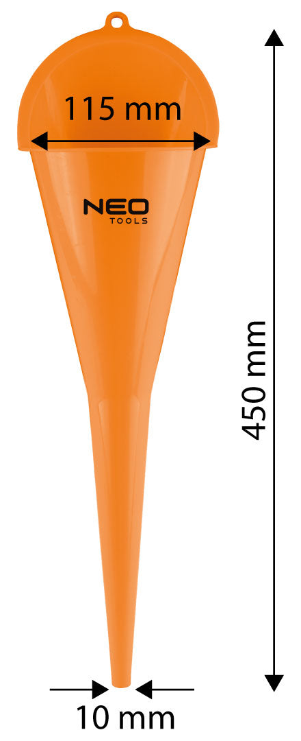 Lievik s dlhým hrdlom 450 mm od NEO TOOLS nájdeš na naravis.sk