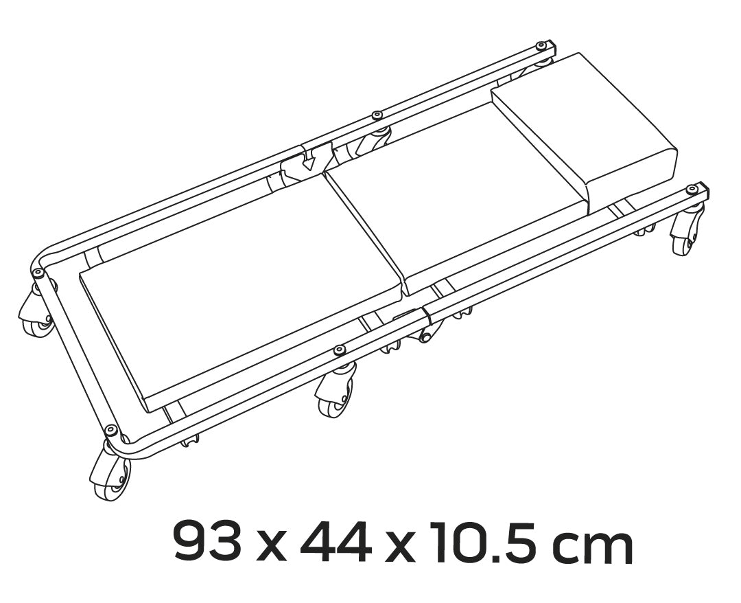 Montážne ležadlo 93 x 440 x 105 mm od NEO TOOLS nájdeš na naravis.sk