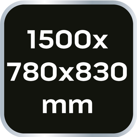 Stolík pracovný: 1500mm x 780mm x 830mm od NEO TOOLS nájdeš na naravis.sk