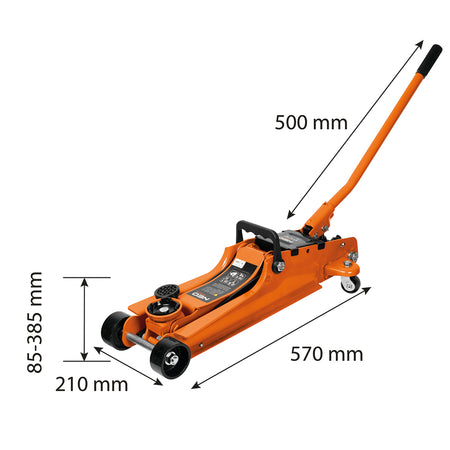 Dielenský výťah, žabka 2,5 T od NEO TOOLS nájdeš na naravis.sk